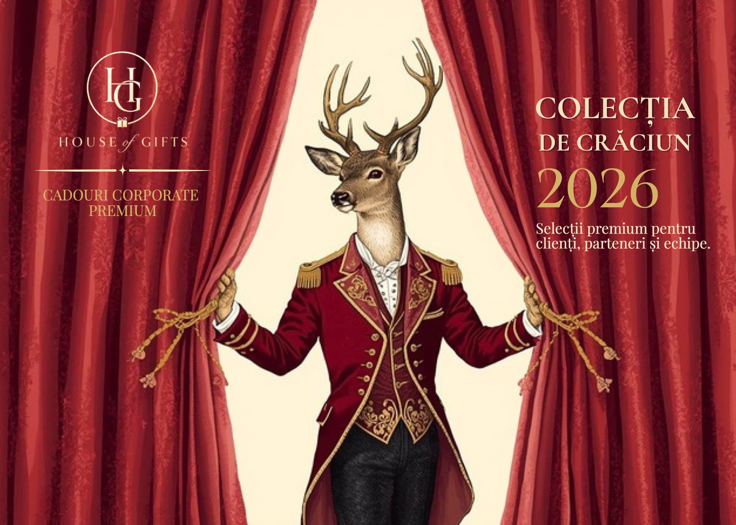 Colecția de Crăciun 2026. Cadourile tale, ambasadorii brandului tău.